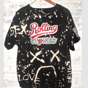1994 Vintage ROLLING STONES Torn and FRAYED JERSEY! RARE SIZE L